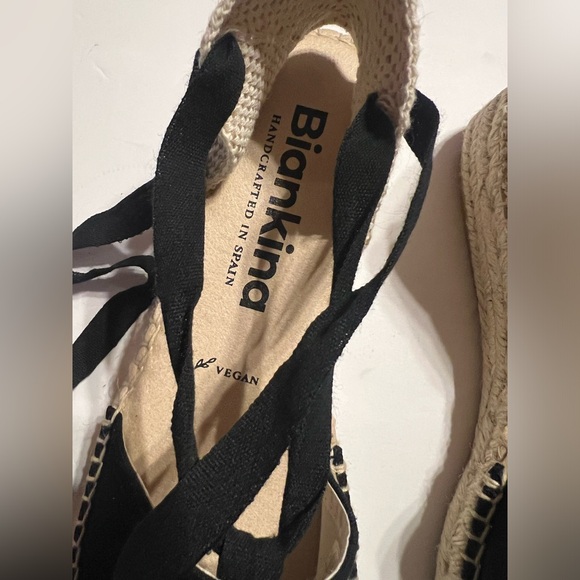 New Biankina Sandals Tamarita Authentic Spanish Espadrille Wedge Sz 39 - Picture 3 of 5